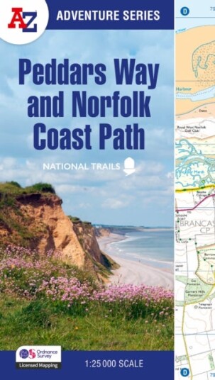 Peddars Way and Norfolk Coast Path With Ordnance Survey Mapping Peddars Way and Norfolk Coast Path With Ordnance Survey Mapping
