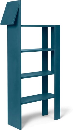 ferm LIVING Giraffe bokhylle 69x140 cm Dark Blue