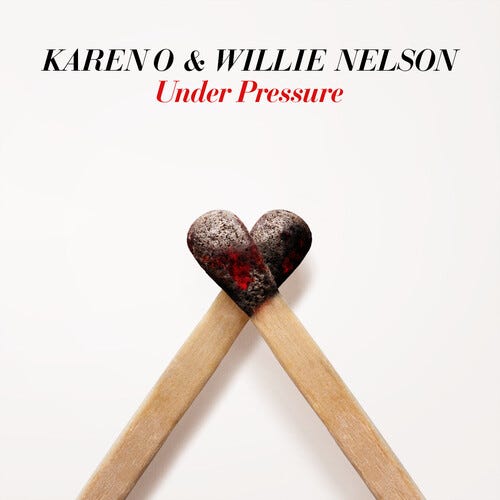 Karen O & Willie Nelson  Under Pressure  LP/Vinyl