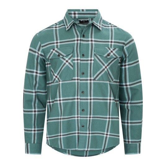 Urberg Two Pocket Flanell Shirt Men Silver Pine/ Blue Nights S