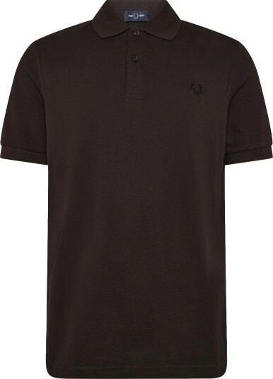 Fred Perry The Fred Perry Shirt RICH BROWN/BLACK XL Fred Perry The Fred Perry Shirt RICH BROWN/BLACK XL