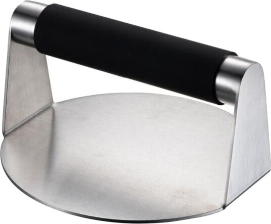 Modern House BBQ burgerpresse 14,5 cm svart/børstet Modern House BBQ burgerpresse 14,5 cm svart/børstet