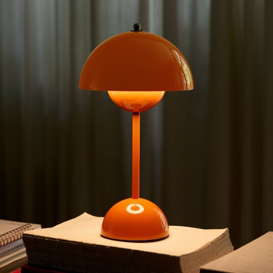 Bordlampe &Tradition Flowerpot VP9 dimmbar Oransje Stue Plast Design 29.5 Oransje Bordlampe &Tradition Flowerpot VP9 dimmbar Oransje Stue Plast Design 29.5 Oransje