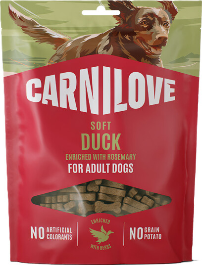 Carnilove Hundegodteri Duck med Rosmarin 200 g Carnilove Hundegodteri Duck med Rosmarin 200 g
