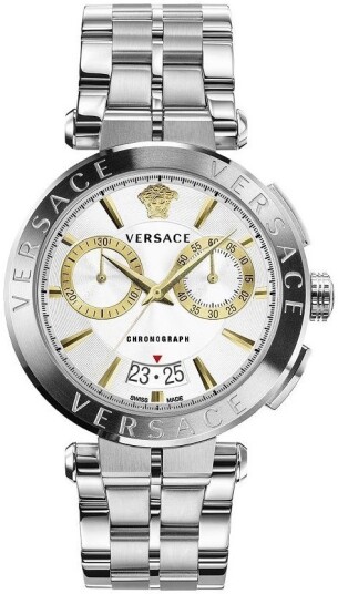 Versace Herreklokke VE1D02323 Aion Sølvfarget/Stål Ø45 mm
