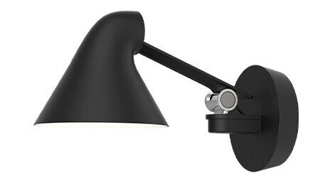 Louis Poulsen - NJP Box LED Vegglampe 2700K HW Short Black Louis Poulsen