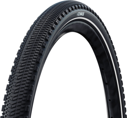 Schwalbe G One overland performance TLR gravel foldedekk 700x50c svart refleks