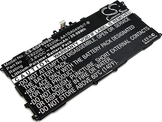 Batteri til Samsung Galaxy Note 10.1 SGP600SL