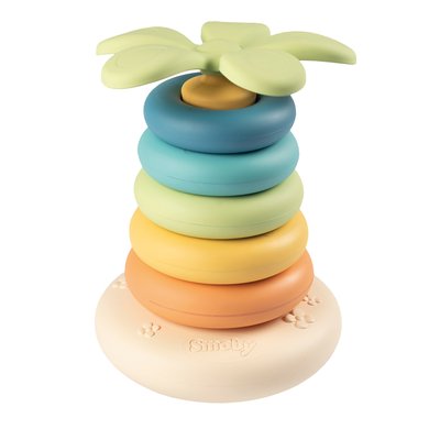 Smoby Green Standup ring pyramide laget av bioplast