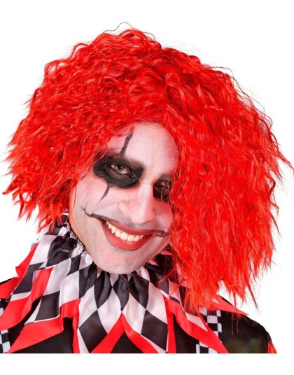 Rød The Joker Inspirert Parykk Rød The Joker Inspirert Parykk