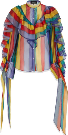 Rochas Dame Bluser & Skjorter Flerfarget S,