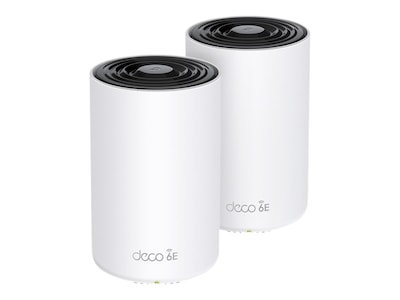 TP-Link Deco XE75 Pro Tri-Band Mesh Router 5400 Mbps Hvit (2-pk)