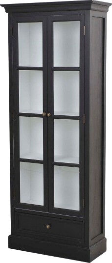 Nordic Furniture Group Bristol Vitrineskap Stort Svart Nordic Furniture Group Bristol Vitrineskap Stort Svart