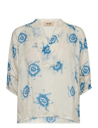 MOS MOSH Mmaleyna Floralisal Blouse - Cream - XS
