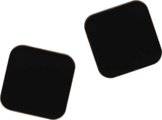 Super Stærke Magneter" Akryl Sort 2,5 X 2,5 Cm 2 Stk.