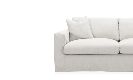 Soffadirekt TREKK Maxime 2 seters sofa Hvit