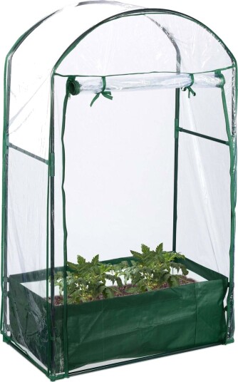 Balkongdrivhus med plantepose Balkongdrivhus med plantepose