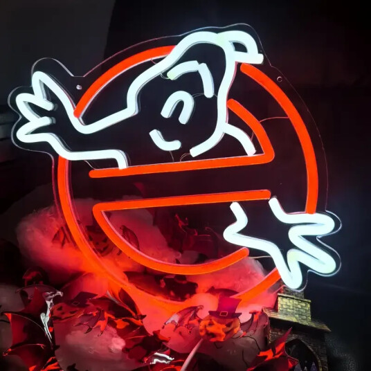Ghostbusters Neon-skilt