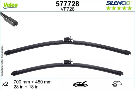 Viskerblad VALEO 577728 Viskerblad VALEO 577728