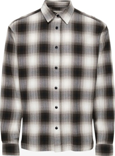 ONLY & SONS Skjorte Onskosta Ls Check Reg Shirt Brun