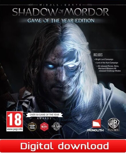 Middle-earth Shadow of Mordor - Game of the Year Edition Middle-earth Shadow of Mordor - Game of the Year Edition