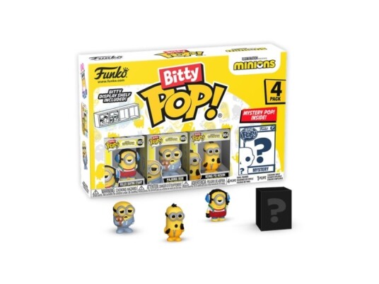 Funko Bitty Pop! Figūrėlių Rinkinys: Minions ~3 Cm 4 Vnt. 