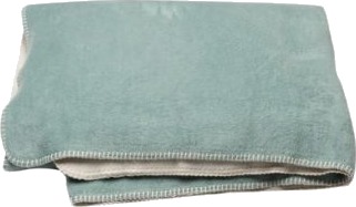 Fussenegger Savona Fuzzy Throw/Doubleface Lt.Green/Cream 200 X150 Cm