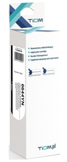 Tusz Tiom Tusz Tiom Do Epson 6644Yn | C13t66444a | 70Ml | Yellow