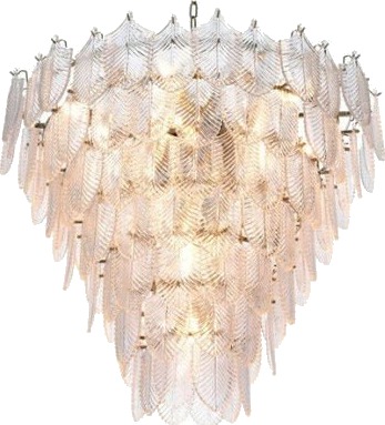 Verbier Chandelier Nickel