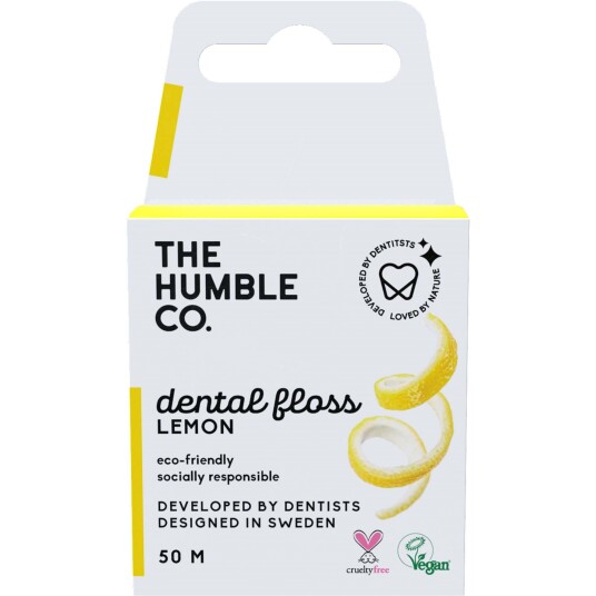 The Humble Co Dental Floss Lemon 50m