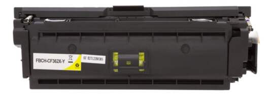 CF362X, Tonerkassett, erstatter HP 508X, gul, 9.500 sider, inkClub