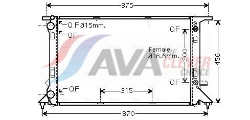 Radiator AVA Clever Choice AIA2293 Radiator AVA Clever Choice AIA2293