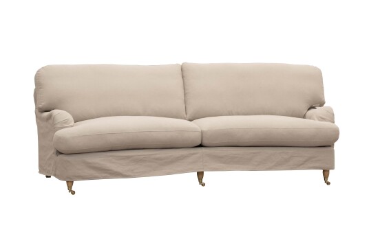 Selected Exclusive Westminster 3 seter sofa curve Nicolo string Nicolo Beige