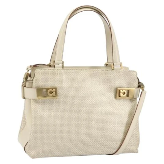 Salvatore Ferragamo Dame Hvit