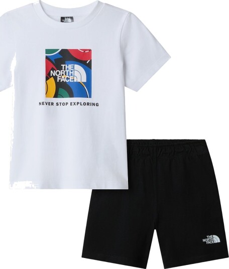 The North Face Shorts Sett Play Sett TNF hvit/TNF svart The North Face 7 år 122 Shorts