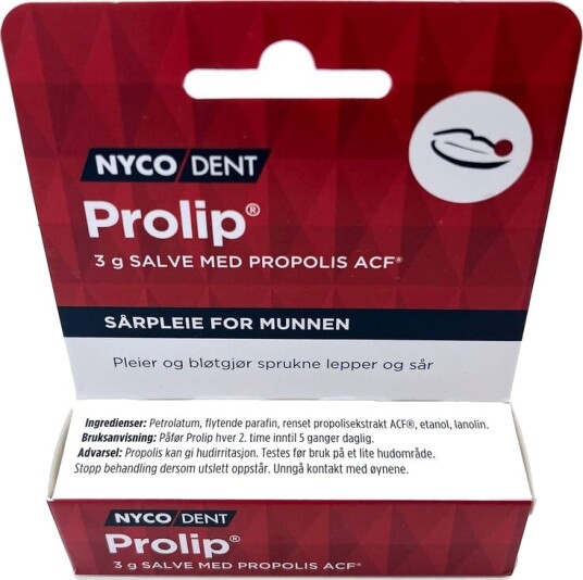 Nycodent Prolip Propolis ACF Salve Nycodent Prolip Propolis ACF Salve
