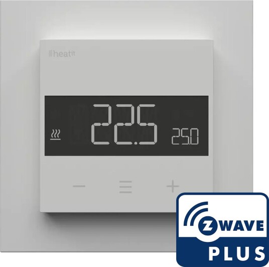 Heatit - Z-Wave - Z-TRM6 Sort Termostat 16A - 5430568