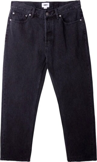 Obey Herre Jeans Blå W34,