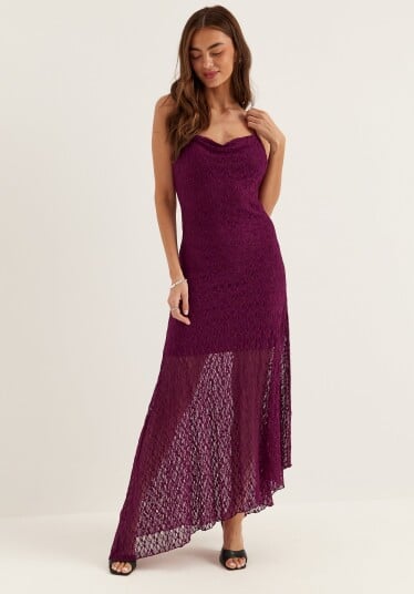 Bubbleroom Occasion Slip Lace Ankle Dress