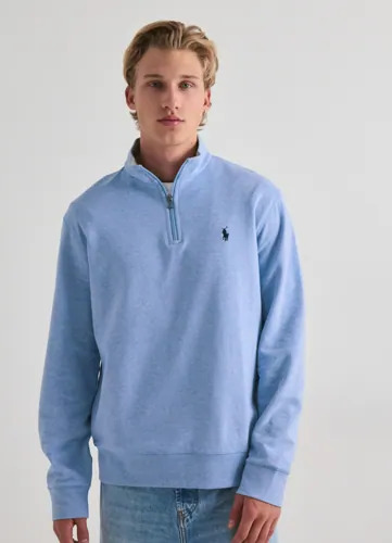 Polo Ralph Lauren Lshzm1 long Sleeve knit Half zip Blå