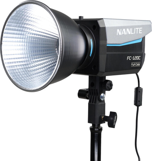 Nanlite FC-120C LED Full Color Spot Ligh 2700-7500K. COB LED lys FM Mount