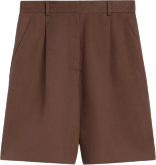 Weekend Max Mara Dame Shorts Brun M,