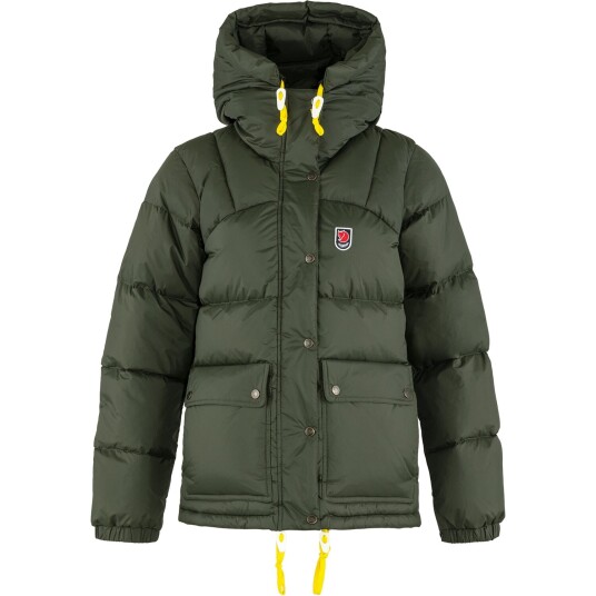 Fjellreven Expedition Down Lite Jacket, Dame Deep Forest S