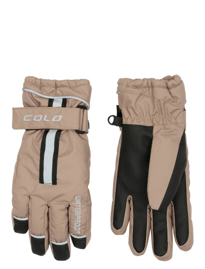 Cold Taupe Softy Hansker 7 8 år