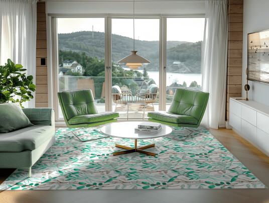 Wilton teppe Evelina grønn/multi Størrelse: 200 x 280 cm