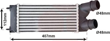 Intercooler VAN WEZEL 40004337