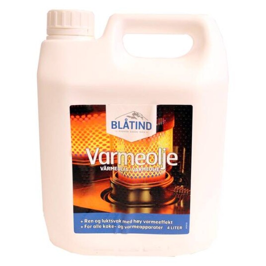 Blåtind Varmeolje 4 liter Blåtind Varmeolje 4 liter