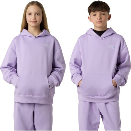 The North Face Essential Oversized Hettegenser Barn Lilla 146 151