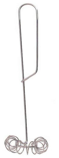 Spiralvisp Klassisk Rustfritt Stål 23 cm