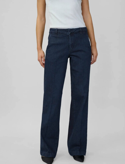 My Essential Wardrobe 30 The Lara 115 Pant   Navy   36 x 32